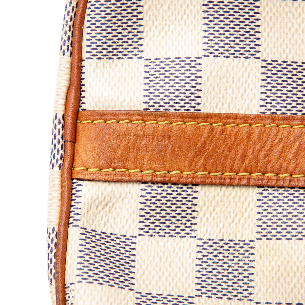 Pre-Loved Louis Vuitton Damier Azur Speedy Bandouliere 25 - Picture 5 of 6